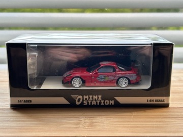 Mini Station 1/64 Mazda RX-7 Fast And Furious 