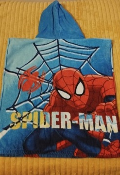 Ręcznik/ponczo z kapturem dla dziecka Spiderman 