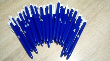 Długopisy -zestaw - blue
