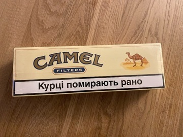 Camel Filters - kolekcjonerskie z lat 2000+