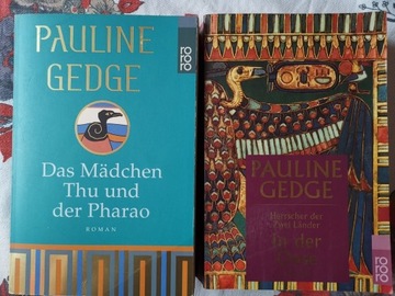 2 Ksiazki od Pauline Gedge in der Oase und das Mäd