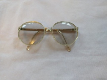 Okulary zerówki Lunettes rege Paris vintage 