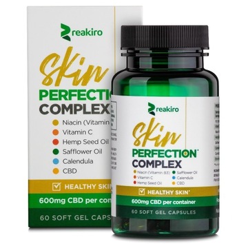 CBD Skin Perfection Capsules| Reakiro (Pack of 10)