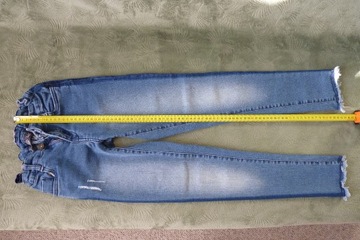 Spodnie jeans dziewczęce rozmiar 146