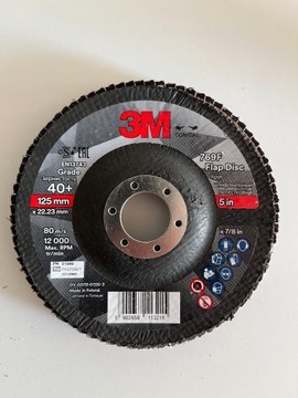 3M tarcza dysk lamelkowy 769F P40 125mm 51999