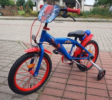 Rower rowerek dziecięcy chłopięcy Spiderman 16