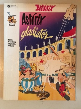 Komiks Asterix i Obelix. Zeszyt 3. Asteriks gladiator.