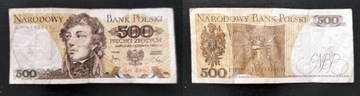 NBP banknot 500 zł rok 1982