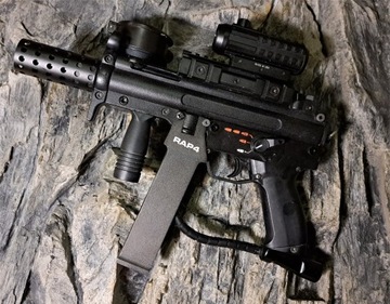 Tippmann A5 stylizowany na MP5K FULL-AUTO He-Grip
