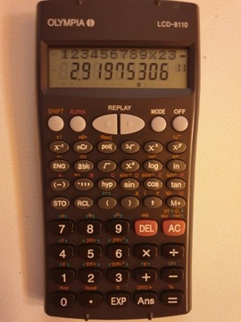 Kalkulator OLYMPIA LCD-8110 2wierszowy wyświetlacz