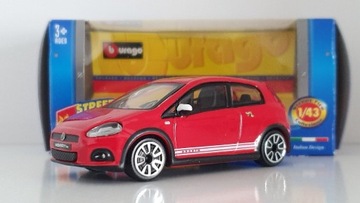 Abarth Grande Punto Bburago Burago 1:43