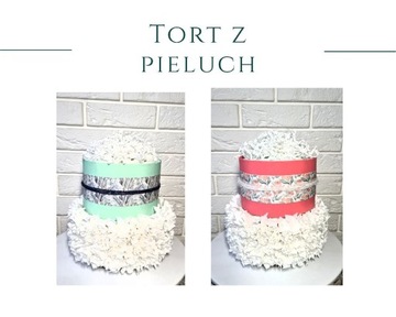 Tort z pieluch Boy / Girl 