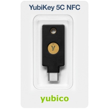 YubiKey 5C NFC klucz zabezpieczający U2F