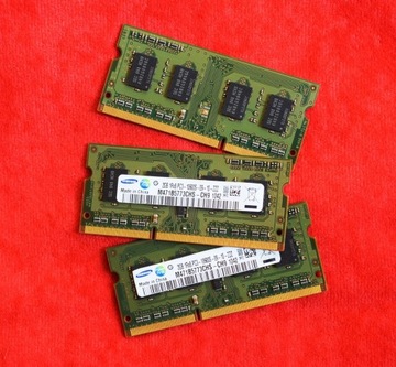 Pamięć RAM 2GB SODIMM Samsung DDR3 1333MHz
