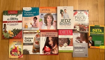 Książki o zdrowiu i dietach 