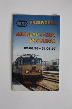 Rozkład Jazdy Pociągów Przeworsk 1996-97