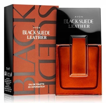 AVON Woda toaletowa Black Suede leather Unikat 