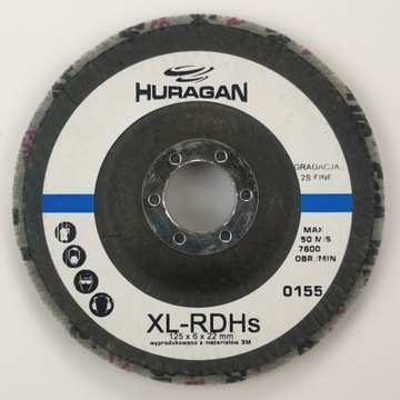  3M XL-RDHs Dyski z włókniny ściernej 125 x 6 x 22