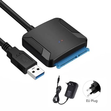 Kabel adapter przewód USB 3.0 - sata dysk HDD SSD