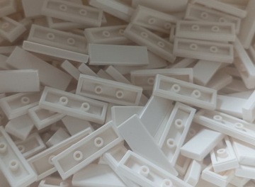 LEGO 63864 Tile 1x3 White 10 szt 