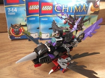 LEGO 70000 Legends of Chima - Szybowiec Razcala