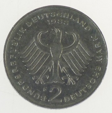 2 Deutsche Mark 1988