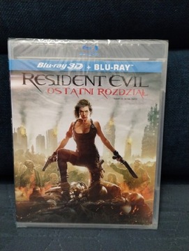 RESIDENT EVIL OSTATNI ROZDZIAŁ NA BLU RAY FOLIA 