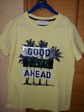 T-shirt chłopięcy H&M rozm.134/140