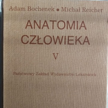 Anatomia człowieka t.V  A. Bochenek ; M.Reicher