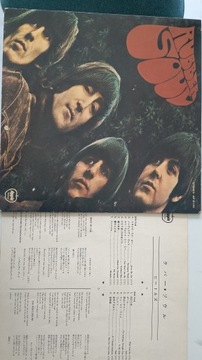 Płyta winylowa Beatles Rubber soul Wyd Japan 