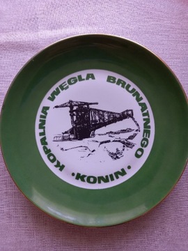 Konin - Talerz pamiątkowy KWB Konin