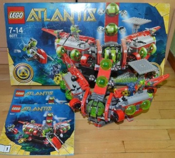 Lego Atlantis Dowództwo Badań Atlantydy 8077