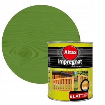 Altax Impregnat Dekoracyjny Zielony  0,75L