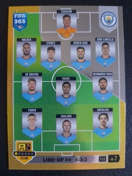  Fifa 365 2023 Line Up 112 Manchester City Line-Up