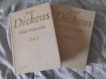 Klub Pickwicka Karol Dickens 2 tomy