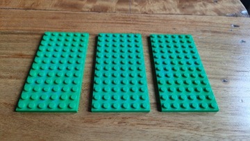 LEGO_3 płytki podstawy konstrukcyjne 6x12_oryginał