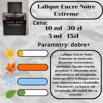 Lalique Encre Noire Extreme 10 ml