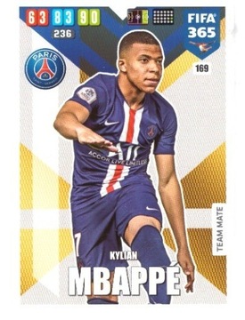 PANINI FIFA 365 2020  KYLIAN MBAPPE PSG 