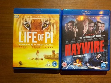 Film Life of PI i Haywire na Blu-ray