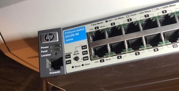 SWITCH HP PROCURVE 2510G-48 48x10/100Mbit J9020A