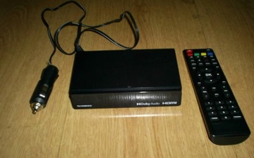 tuner dekoder DVB-T2.do samochodu na 12v