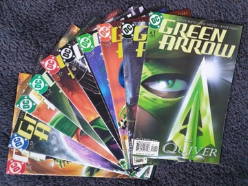 Green Arrow - Quiver - zestaw 10 komiksów DC USA