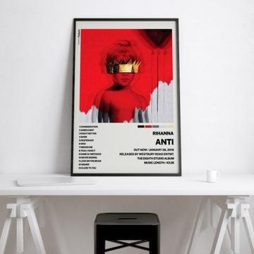 Plakat Rihanna "Anti"