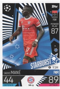 Match Attax Extra 2022/23 Starburst Mane SB13