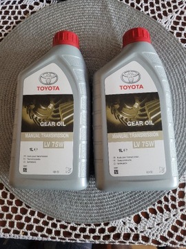 Olej przekładniowy Toyota LV75W