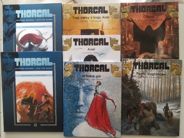 Thorgal 7 komiksów w twardej oprawie 