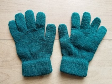 Dziecięce rękawiczki zielone