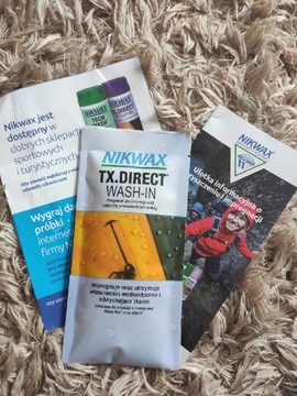 Nikwax do impregnacji odzieży przeciwdeszczowej