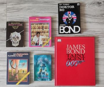 James Bond 007 kolekcja książek Ian Fleming 