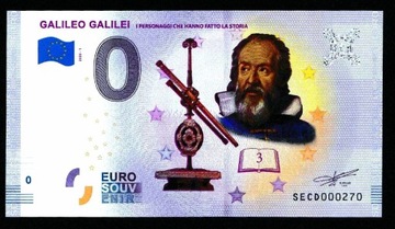 0 euro Galileo GALILEI I PERSONAGGI SECD 2020-1